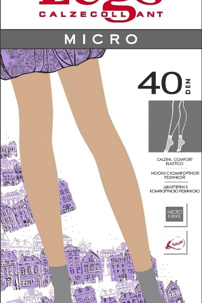 Матовые носки из микрофибры 451 Tetti 40d