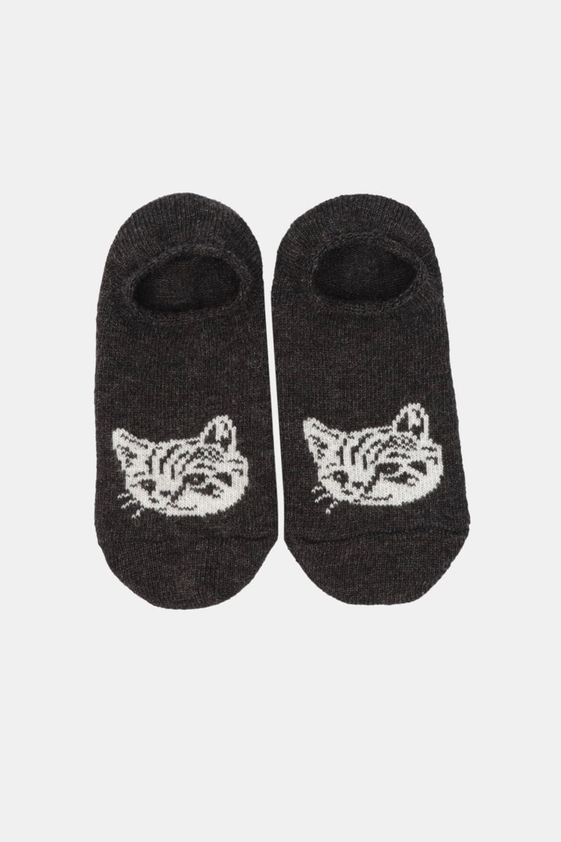 Шерстяные носки с котиками Low Wool LW23