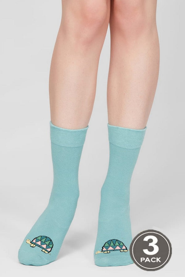 Набор хлопковых носков с принтом Socks 110 (3 пары)