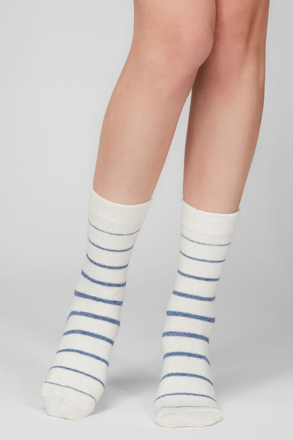 Шерстяные носки в полоску Wool W17