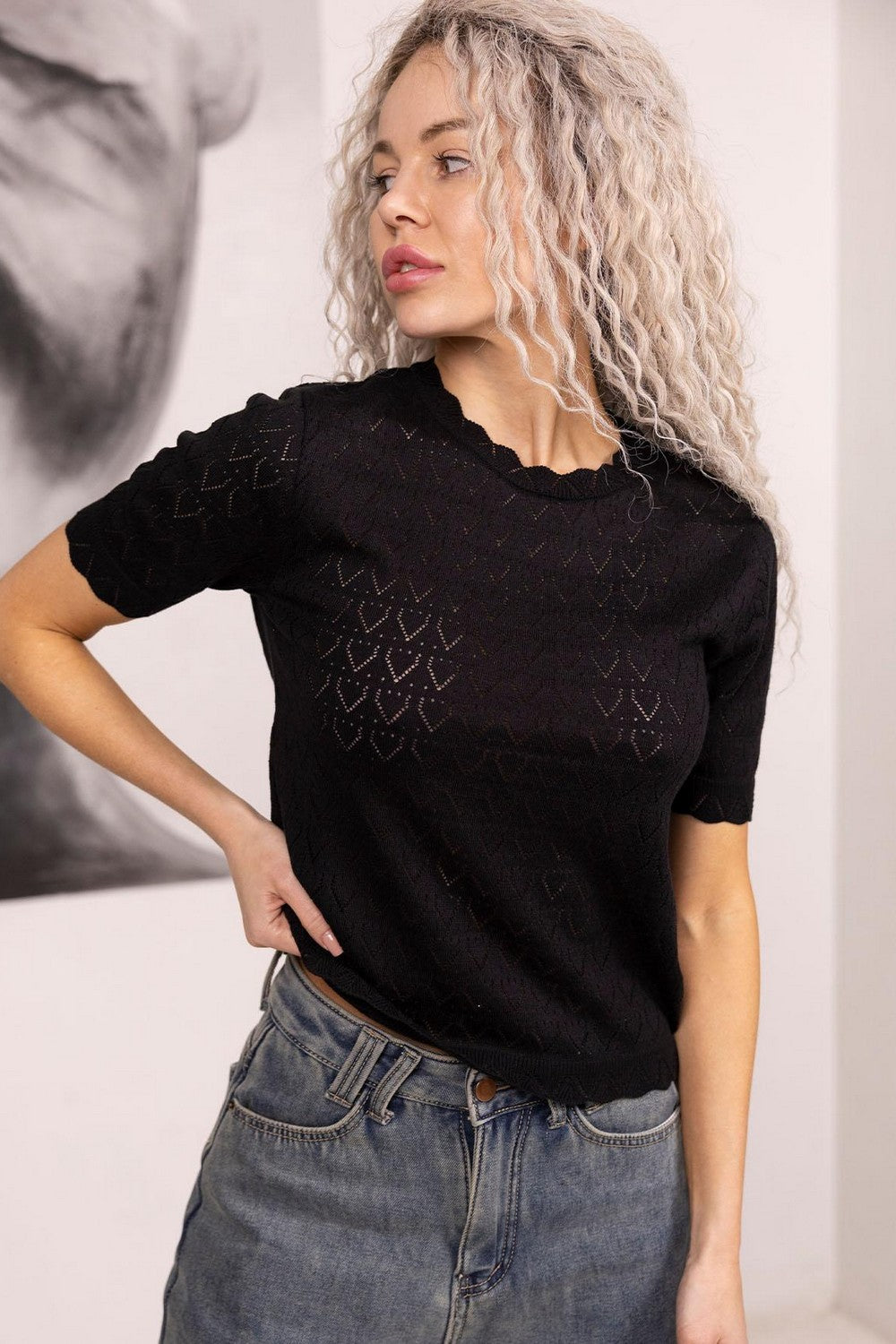 Джемпер из акрила 002/81002