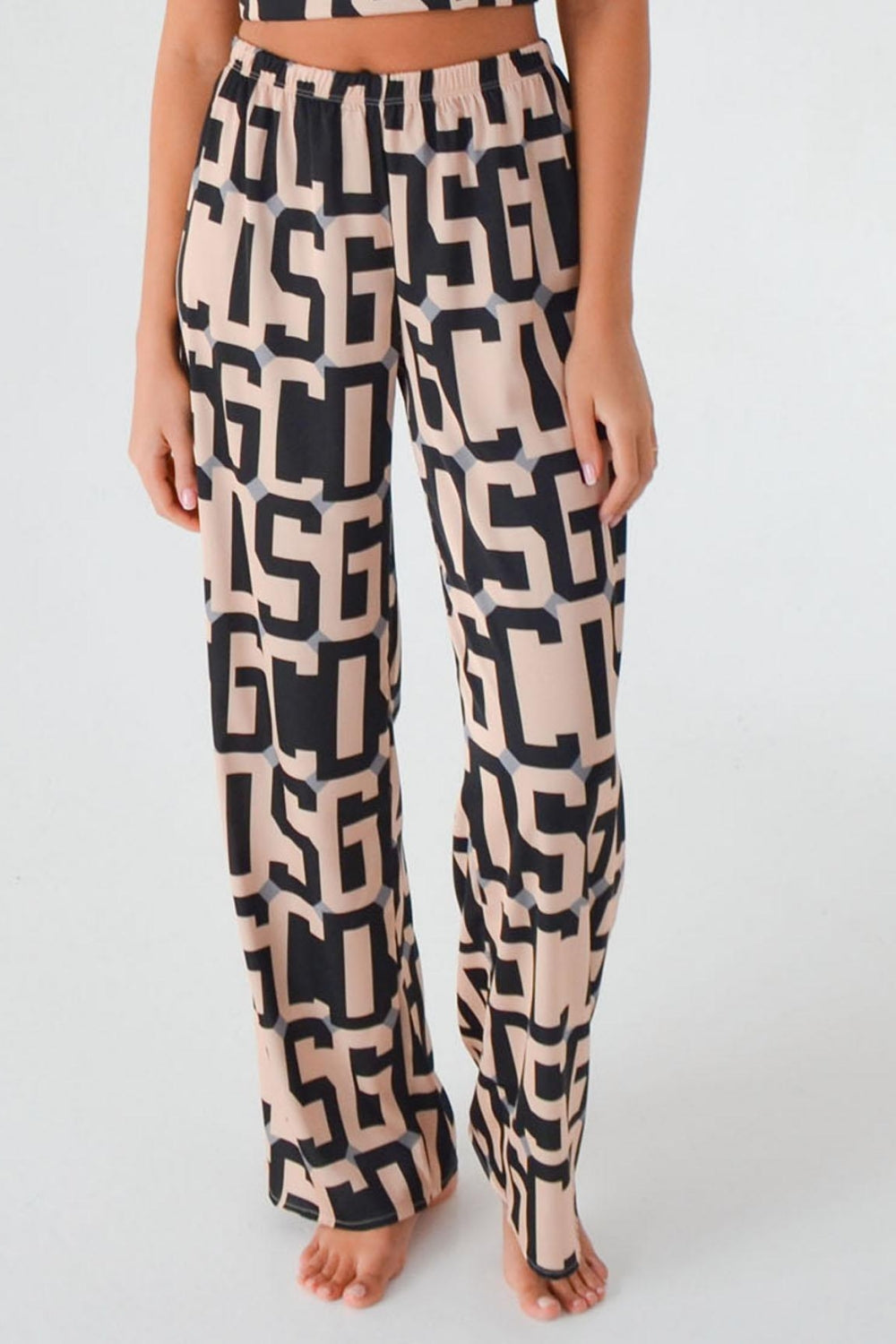 Пижамные брюки из вискозы 1520/65007