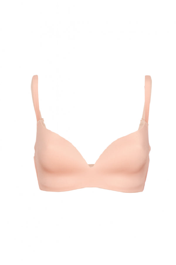 Бесшовный бюстгальтер без косточек L1520A Marita beige