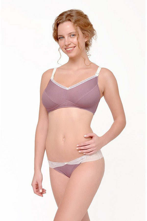 Мереживні трусики бразиліана для вагітних 552 Amethyst