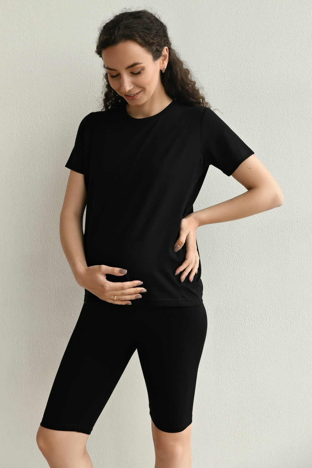 Велосипедки для беременных 637 black