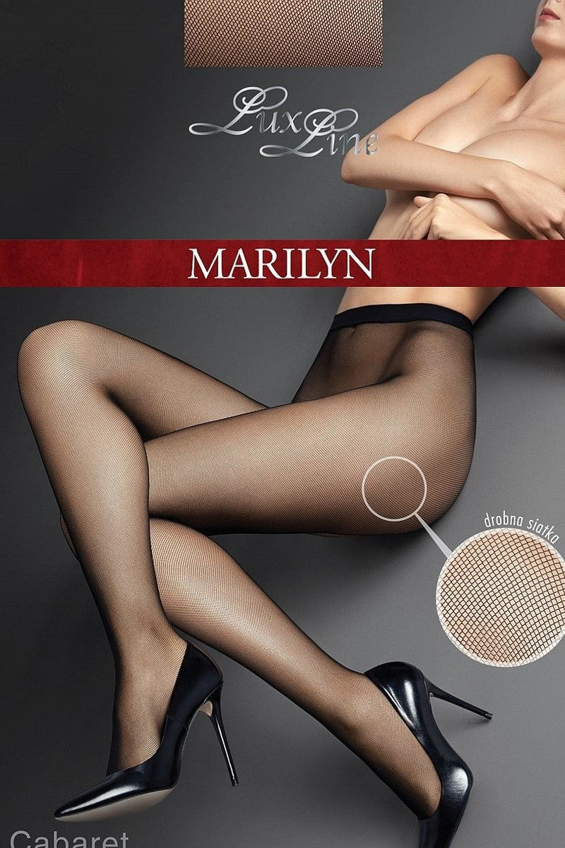 Колготки без шортиків в дрібну сітку Cabaret 144 Holes