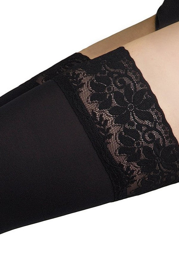 Плотные матовые чулки Chanel 100d