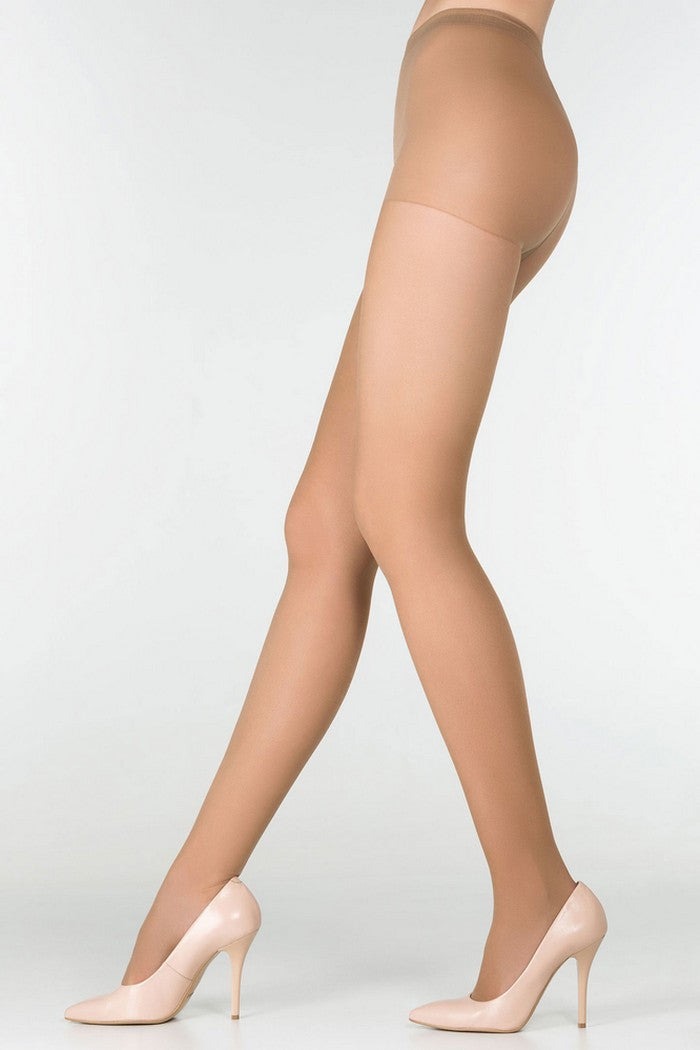 Полуматовые колготки с шортиками Style 40d