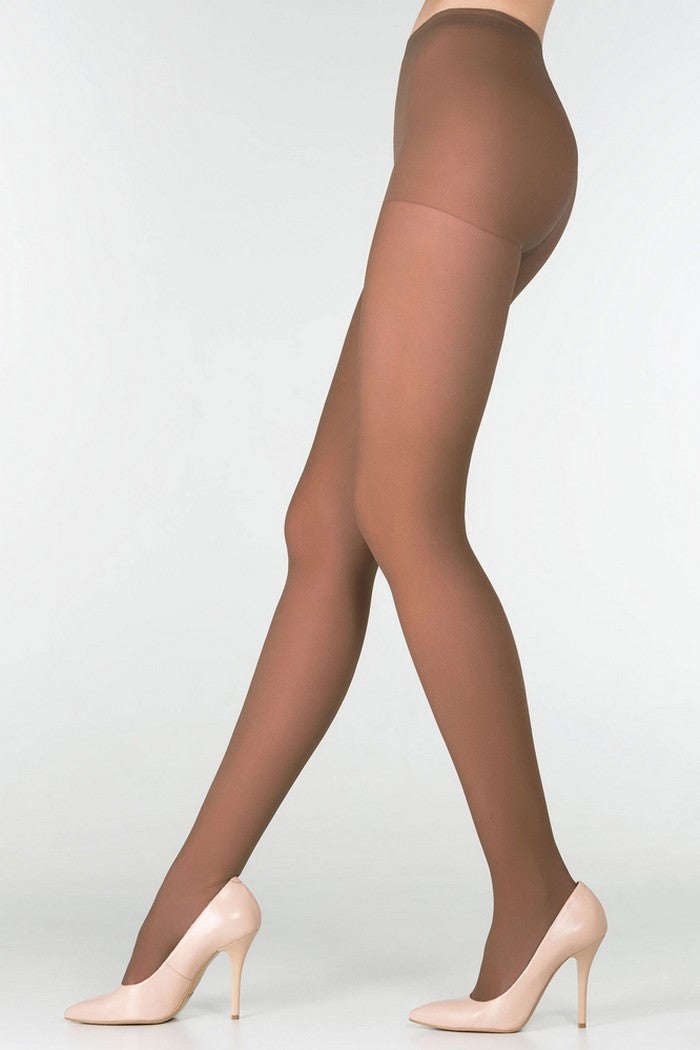 Полуматовые колготки с шортиками Style 40d