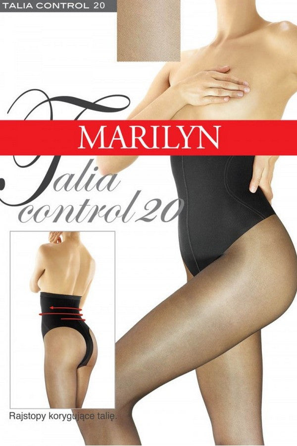 Колкотки с высокими утягивающими трусиками Talia Control 20d