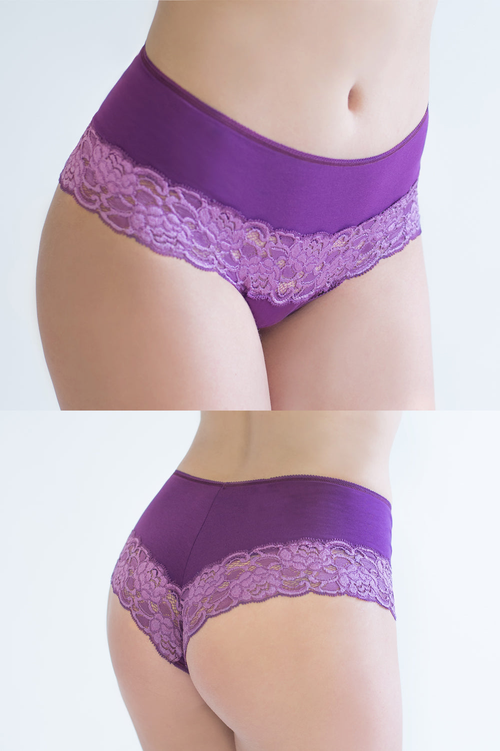 Хлопковые шортики с кружевом 01-170 Camila