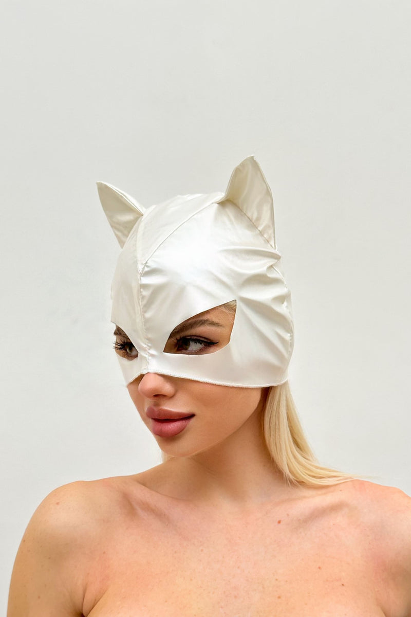 Лаковая маска кошки 7101