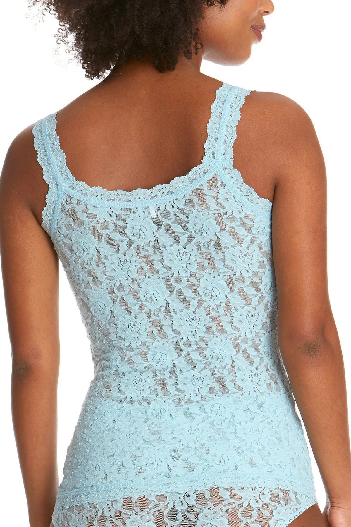 Кружевная майка 1390LP Signature Lace rain cloud blue