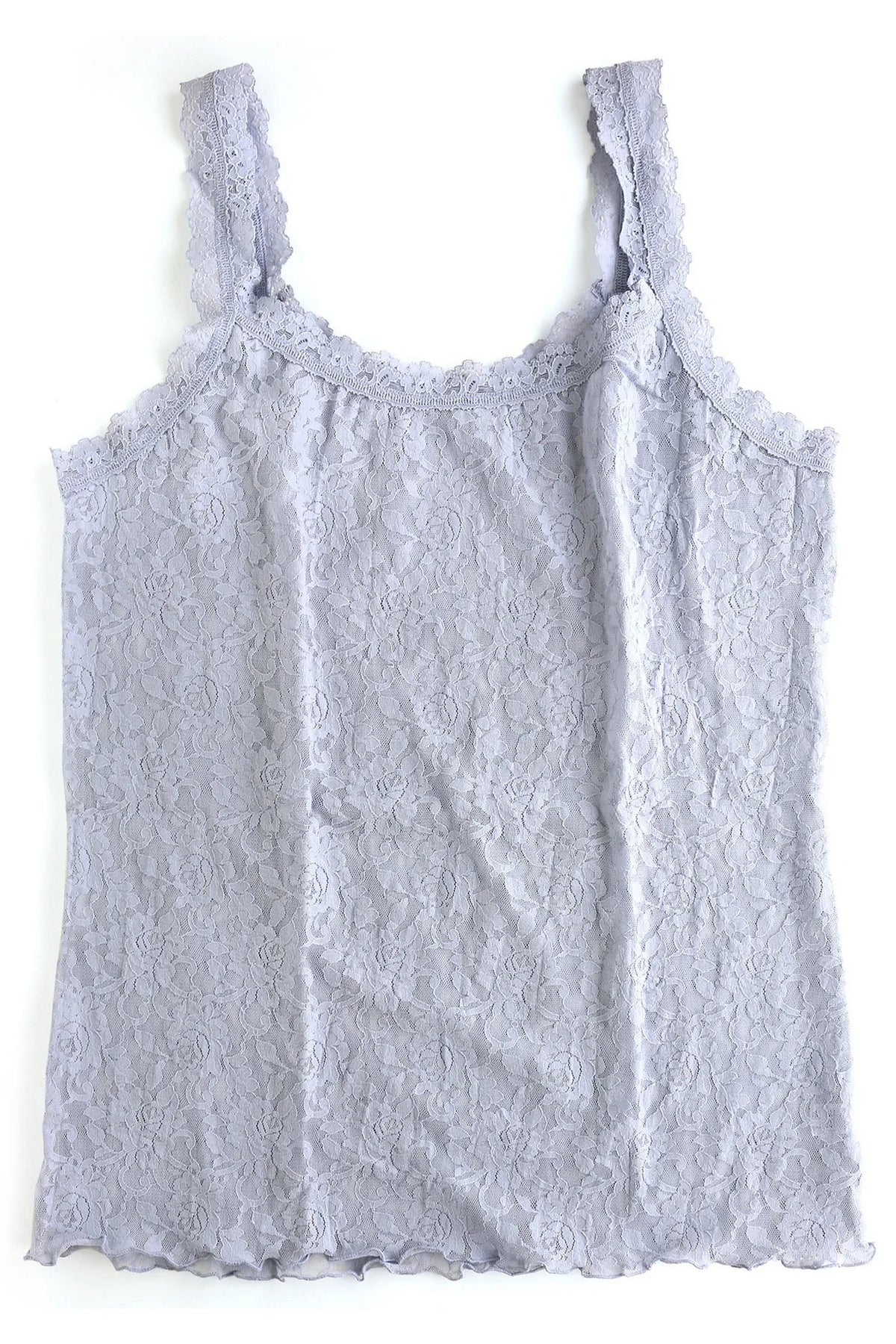 Кружевная майка 1390LP Signature Lace shining armor grey