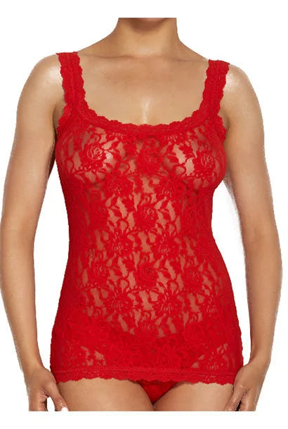 Кружевная майка 1390LP Signature Lace sriracha red