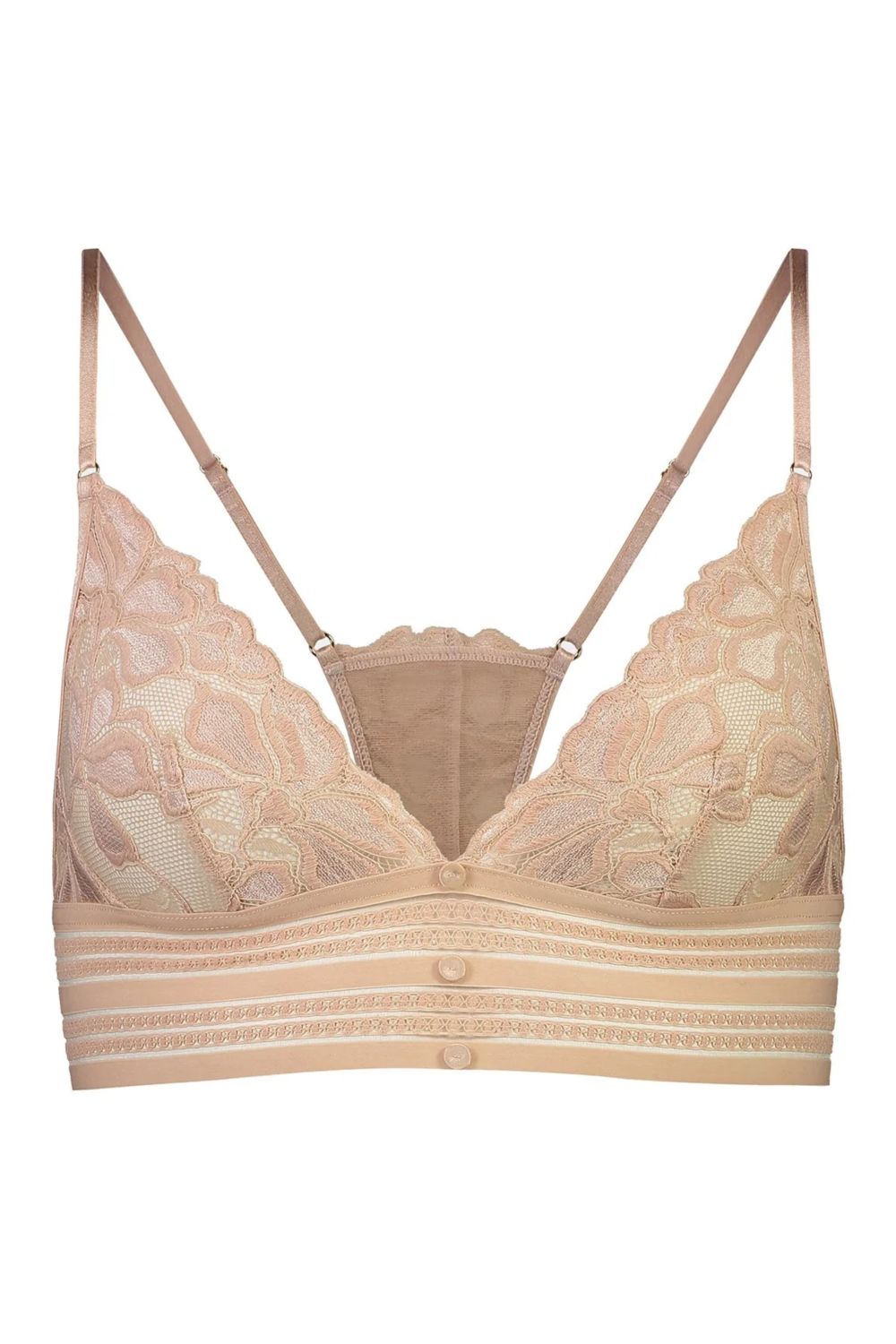 Кружевной бралет Captivate Me 211667 beige