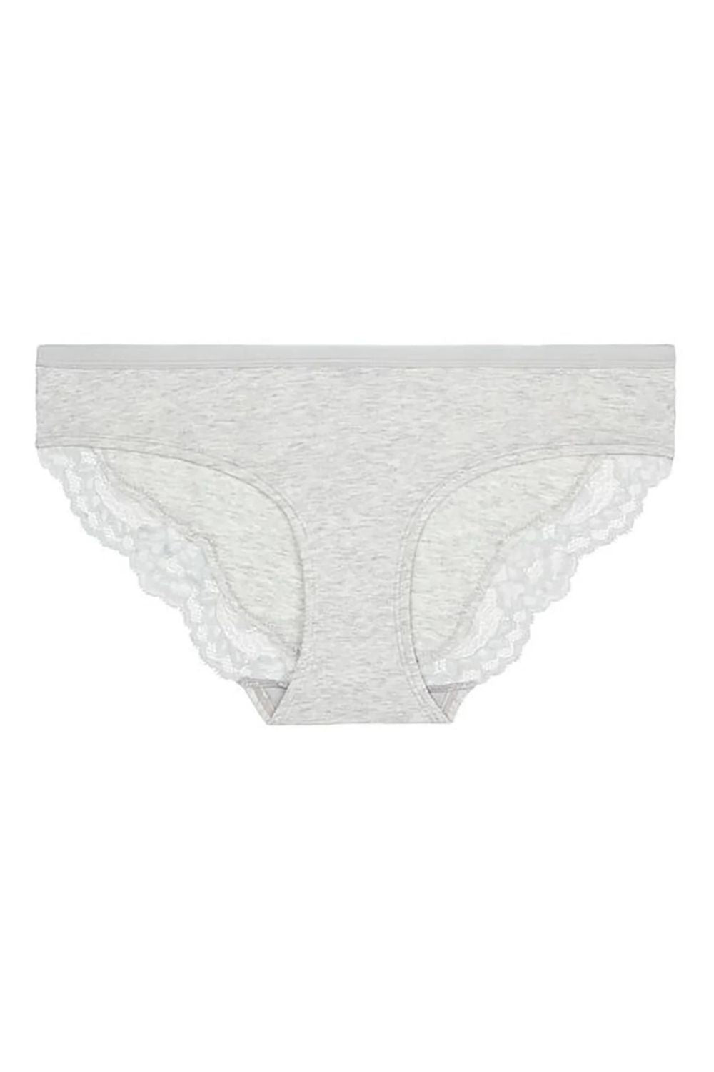 Трусики слип с кружевом Simply Me 301612 gray