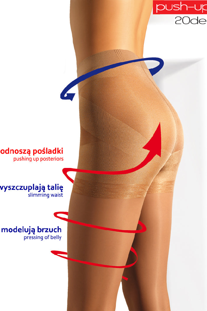 Колготки с корректирующими шортиками Elianto push-up 20d