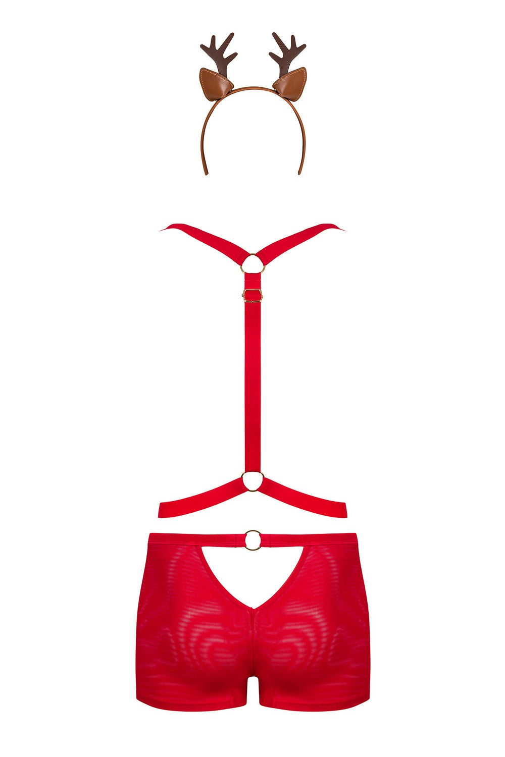 Эротический комплект для мужчин MR Reindy red