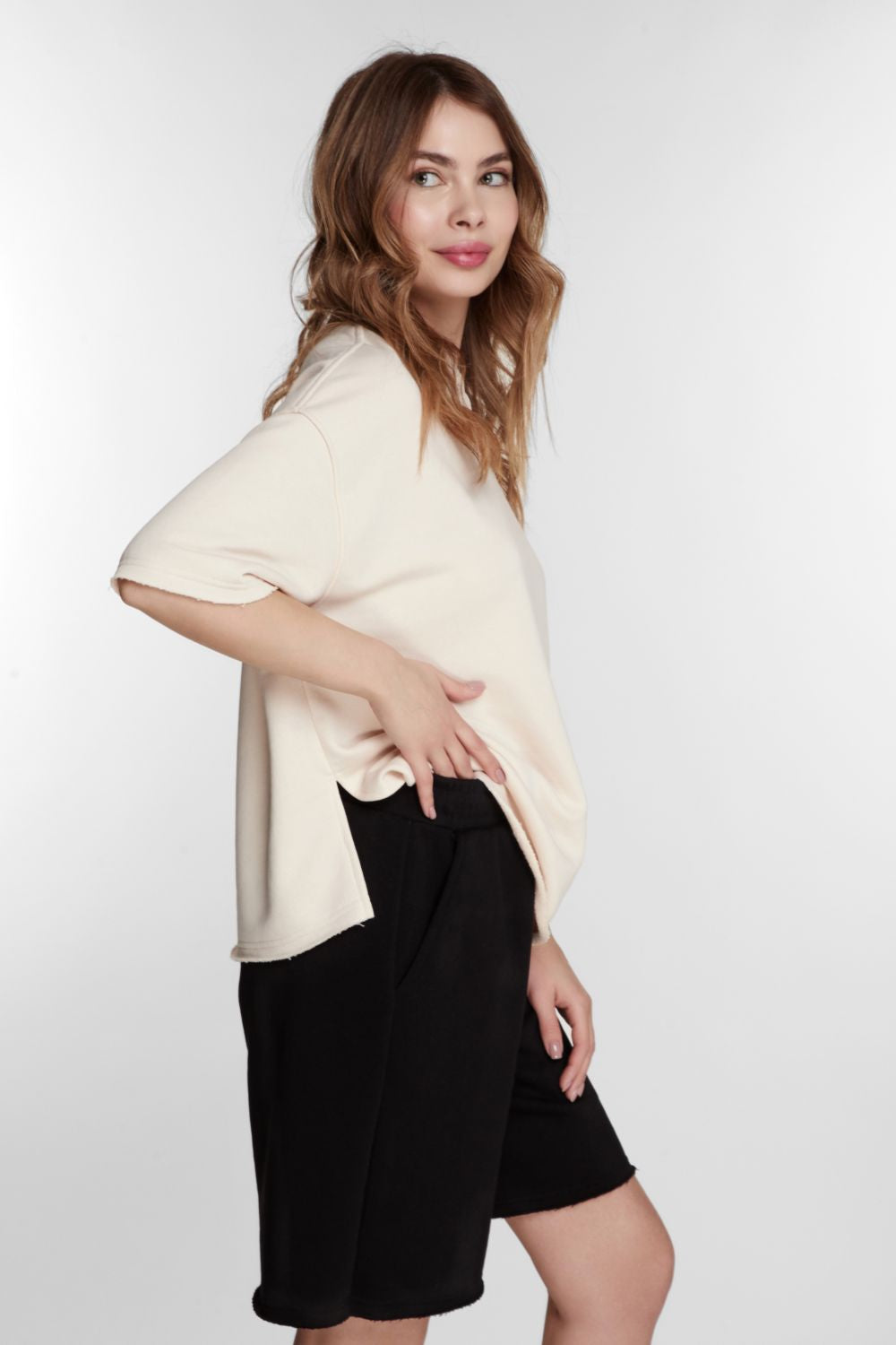 Хлопковые шорты LH403-01 Malibu black