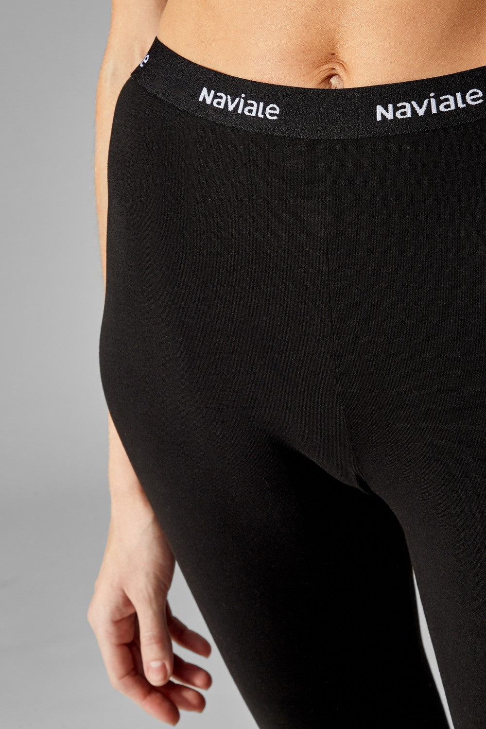 Леггинсы из хлопка LH440-01 New York black