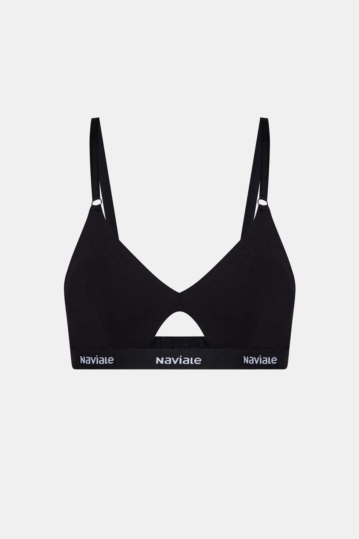 Бюстгальтер из хлопка LU033-02 black