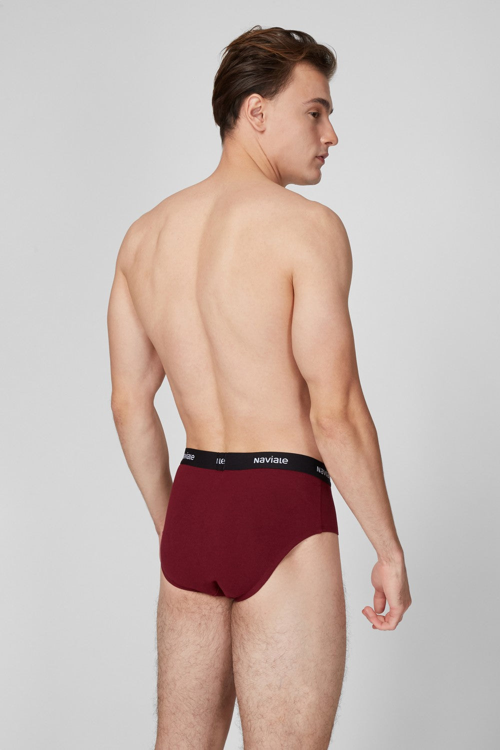 Мужские трусы слип MU202-01 (2 шт.) blue/burgundy