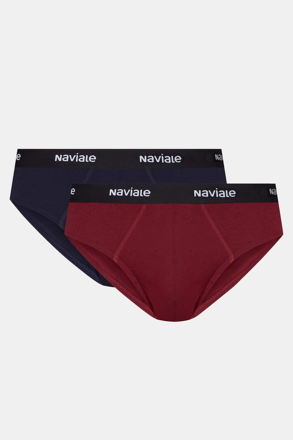 Мужские трусы слип MU202-01 (2 шт.) blue/burgundy