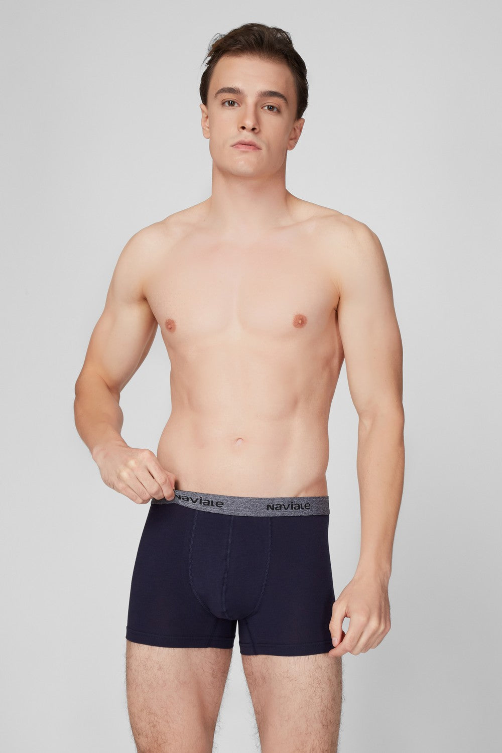 Мужские трусы шорты MU222-01 (2 шт.) burgundy/blue