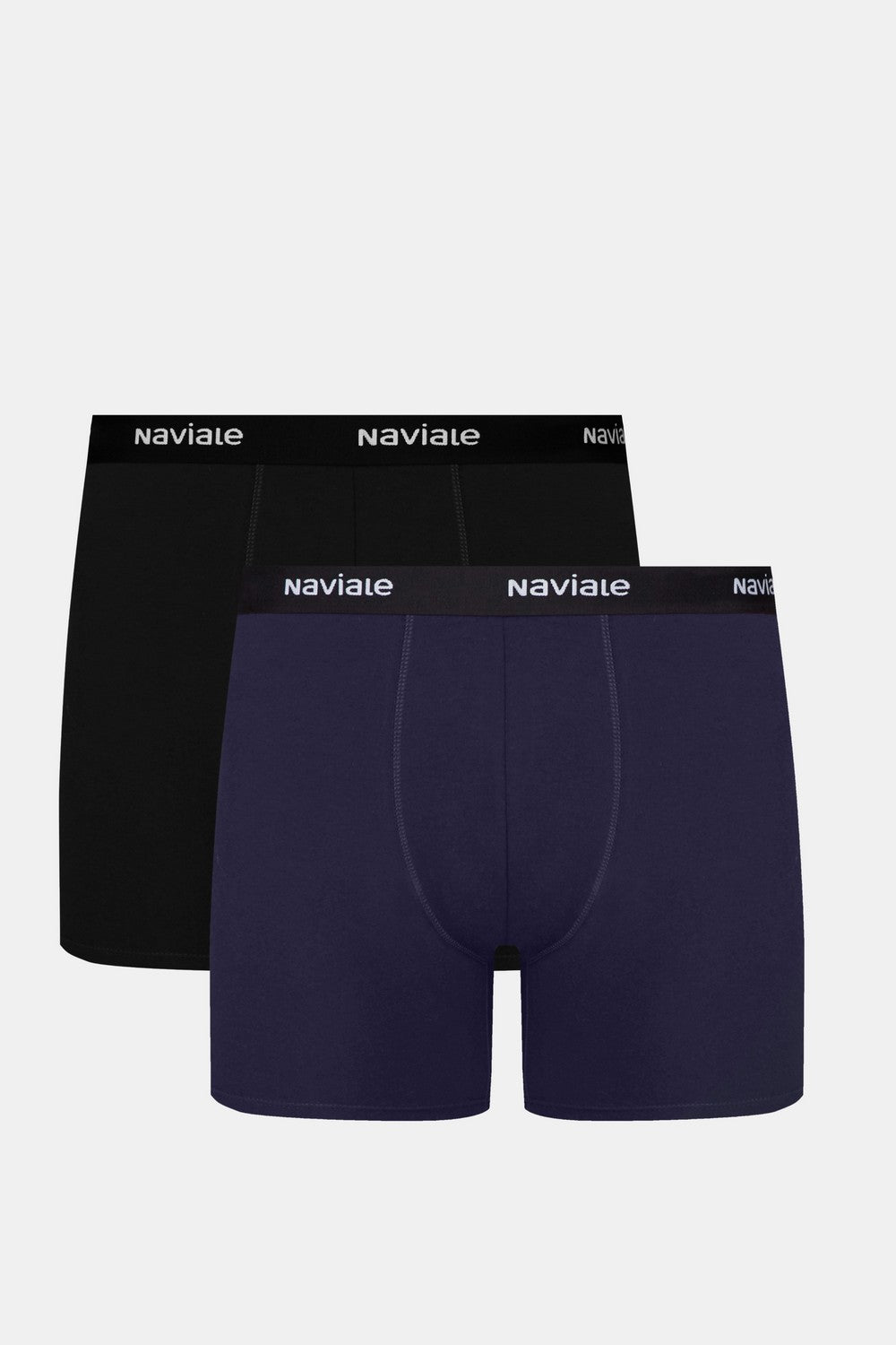 Мужские трусы шорты MU232-01 (2 шт.) black/blue