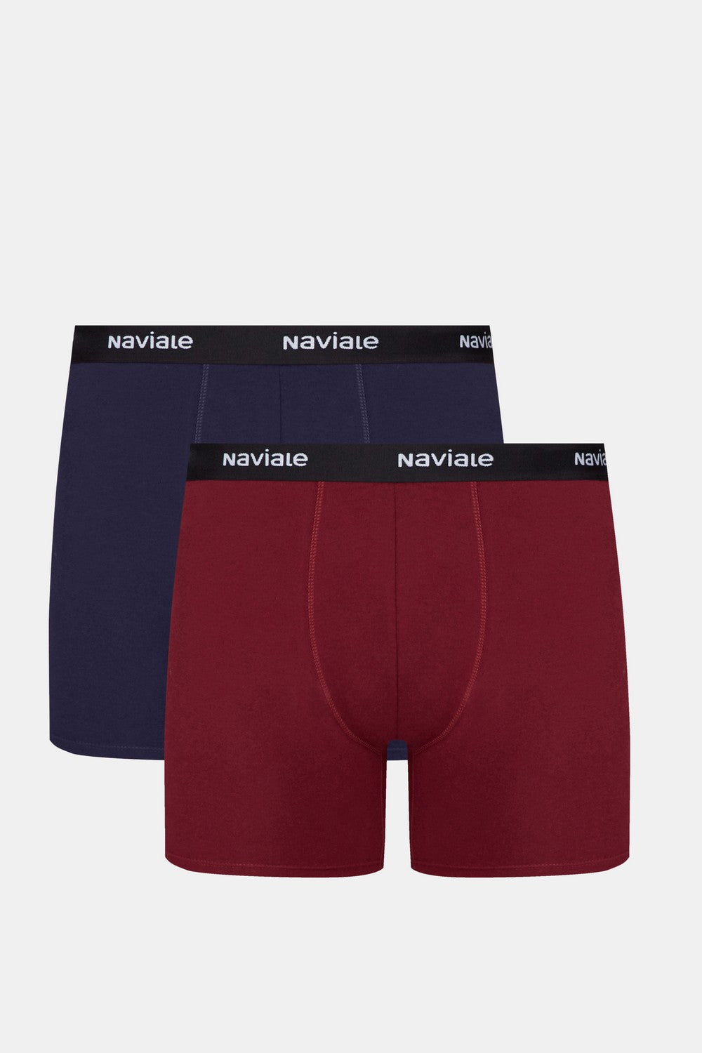 Мужские трусы шорты MU232-01 (2 шт.) blue/burgundy