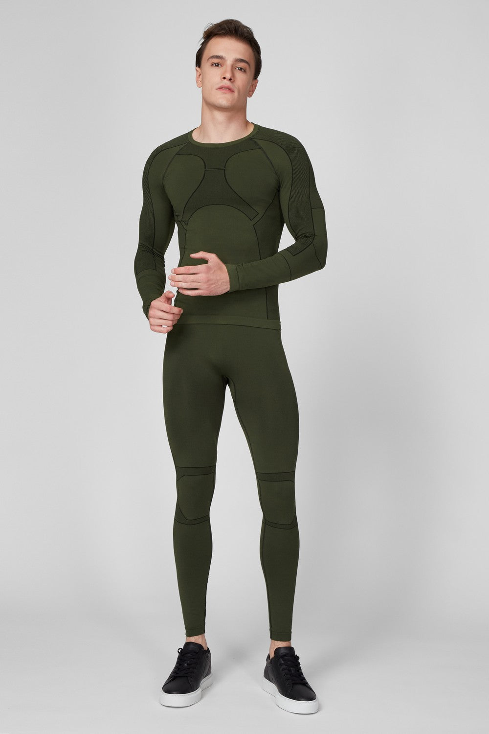 Спортивная термофутболка унисекс UA340-01 Термо Контроль military