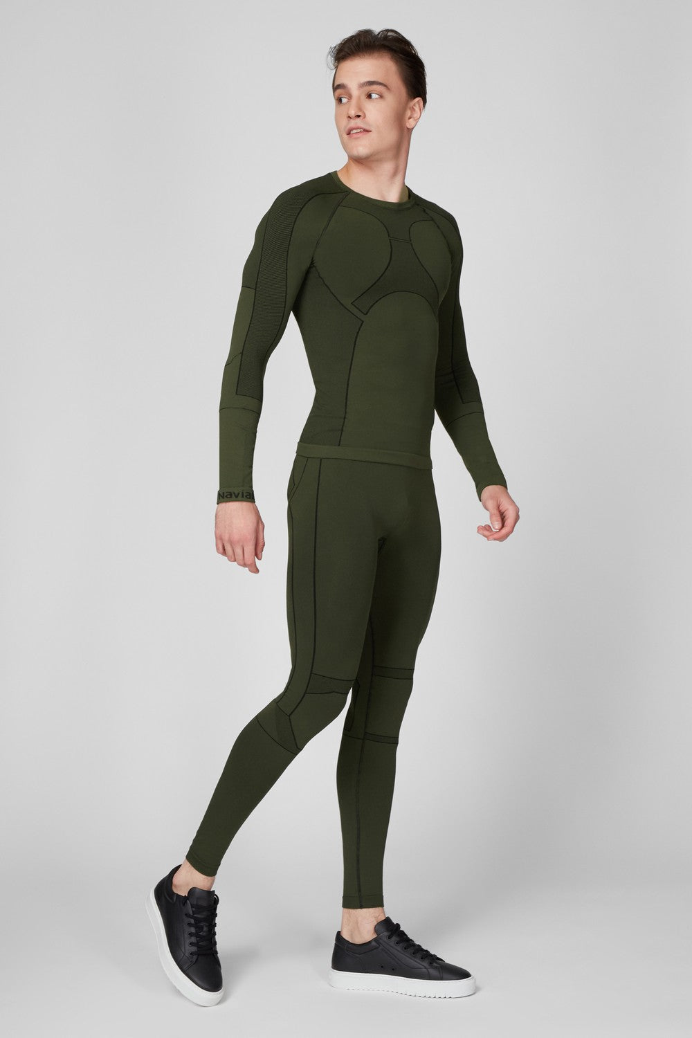 Спортивные термолеггинсы унисекс UA440-01 Термо Контроль military