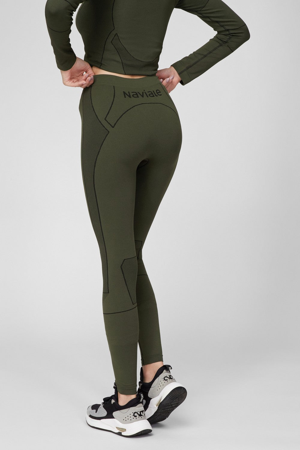 Спортивные термолеггинсы унисекс UA440-01 Термо Контроль military