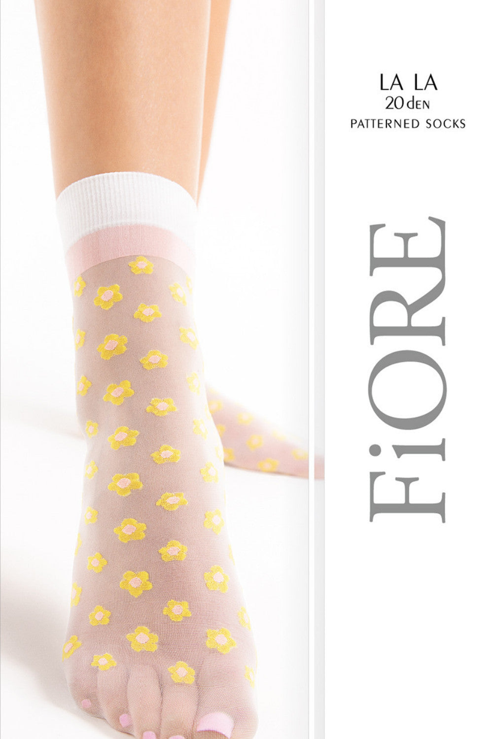 Носки с цветами La La G1158 20d