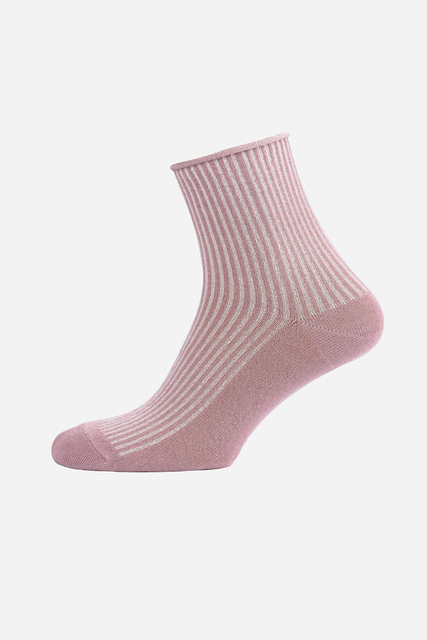 Бавовняні шкарпетки в рубчик RT1312-042