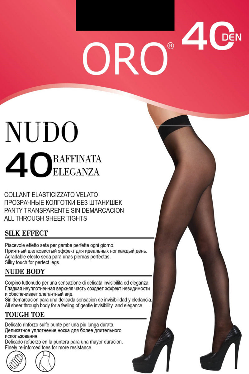 Колготки без шортиков Nudo 40d