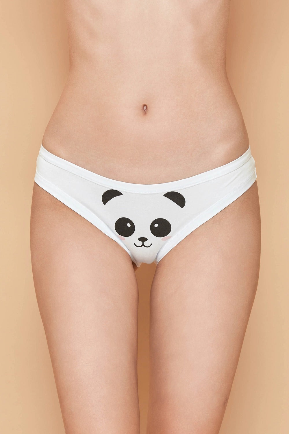 Трусики бразилиана с принтом 200-20/200 white