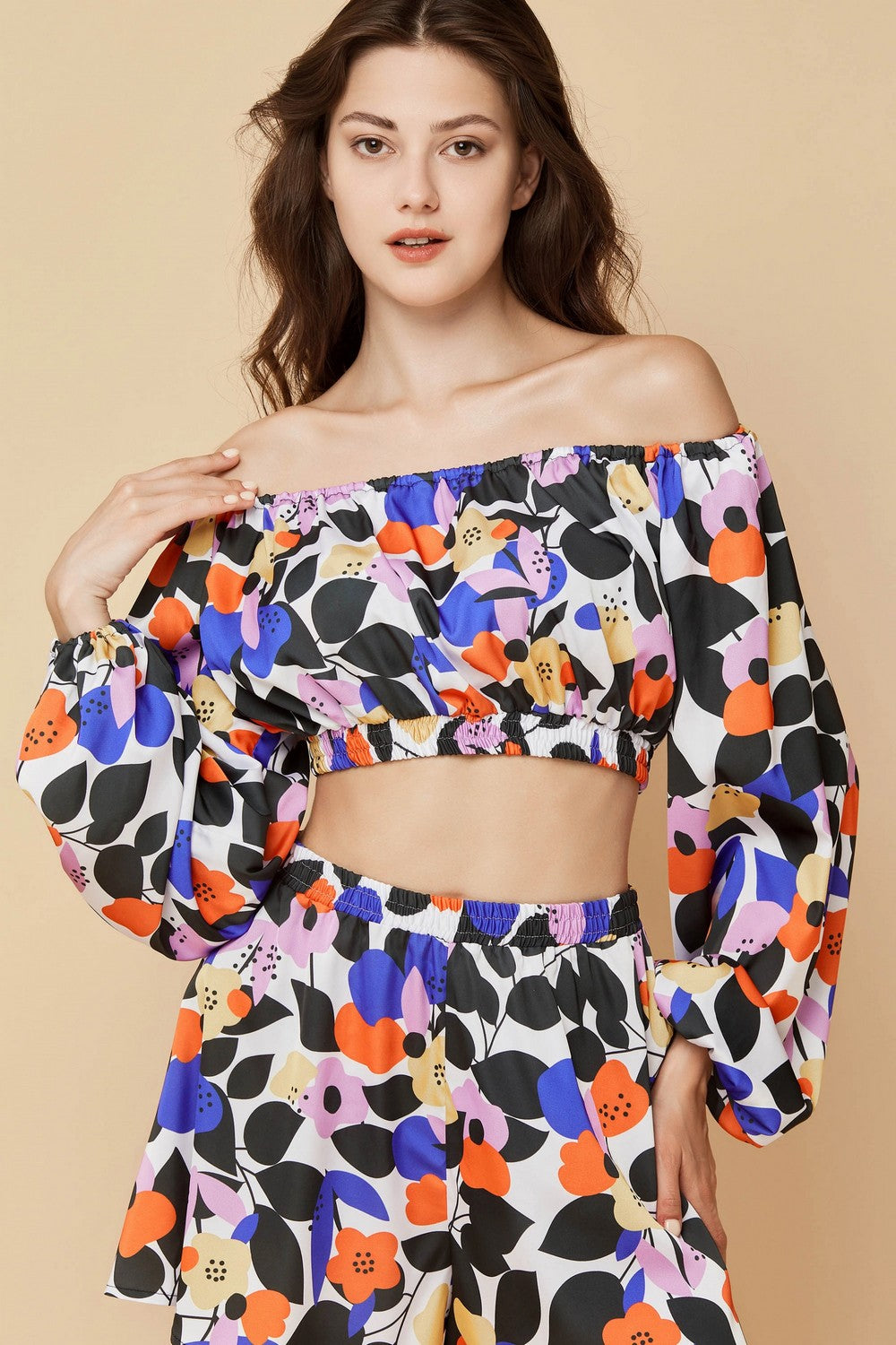 Пляжный комплект с шортами 403-730/401 multi