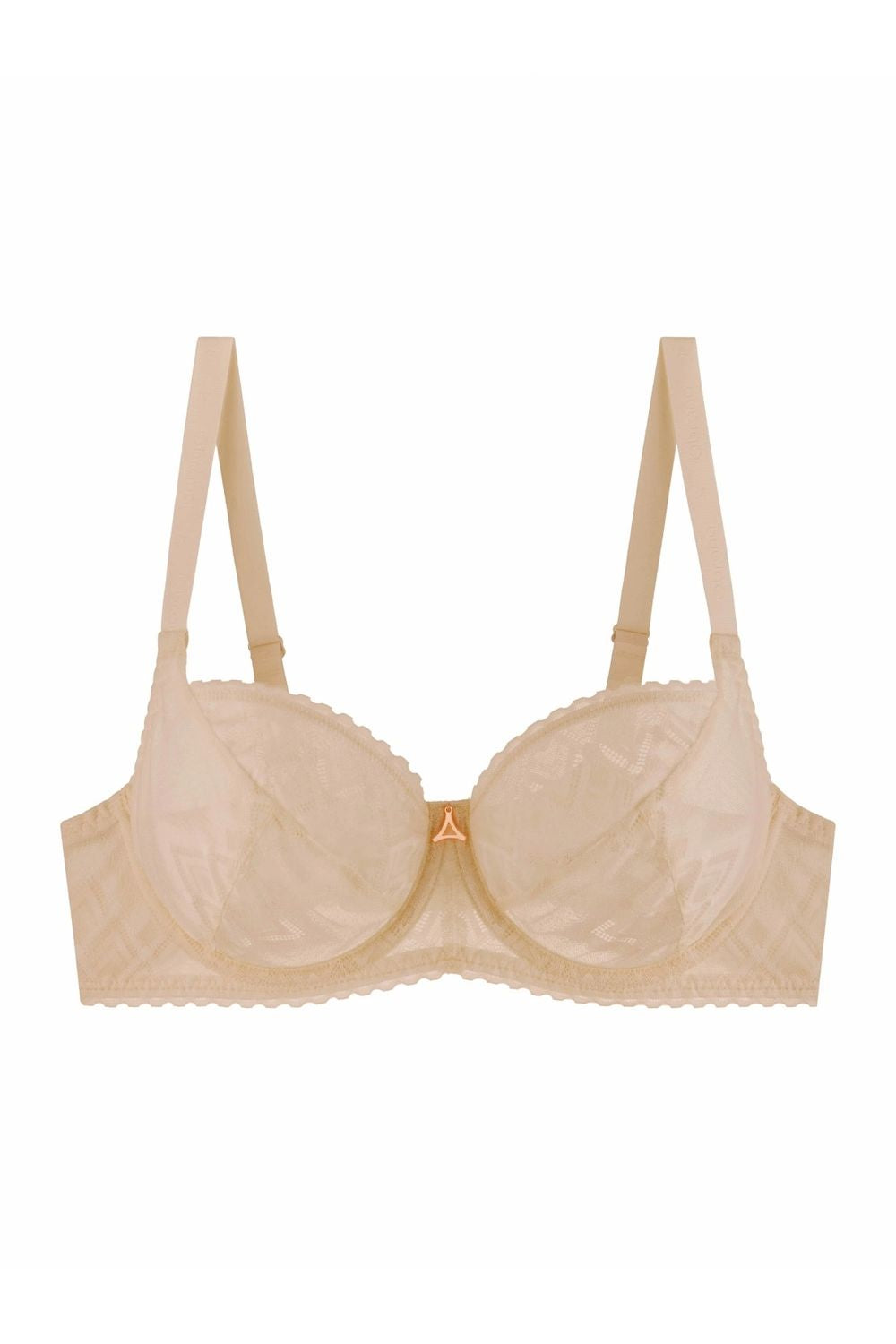 Бюстгальтер из кружева 801-055-1 beige