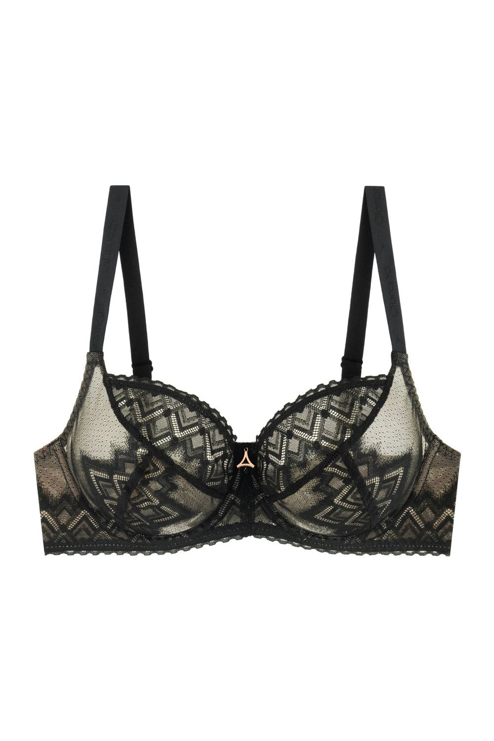 Бюстгальтер из кружева 801-055-1 black