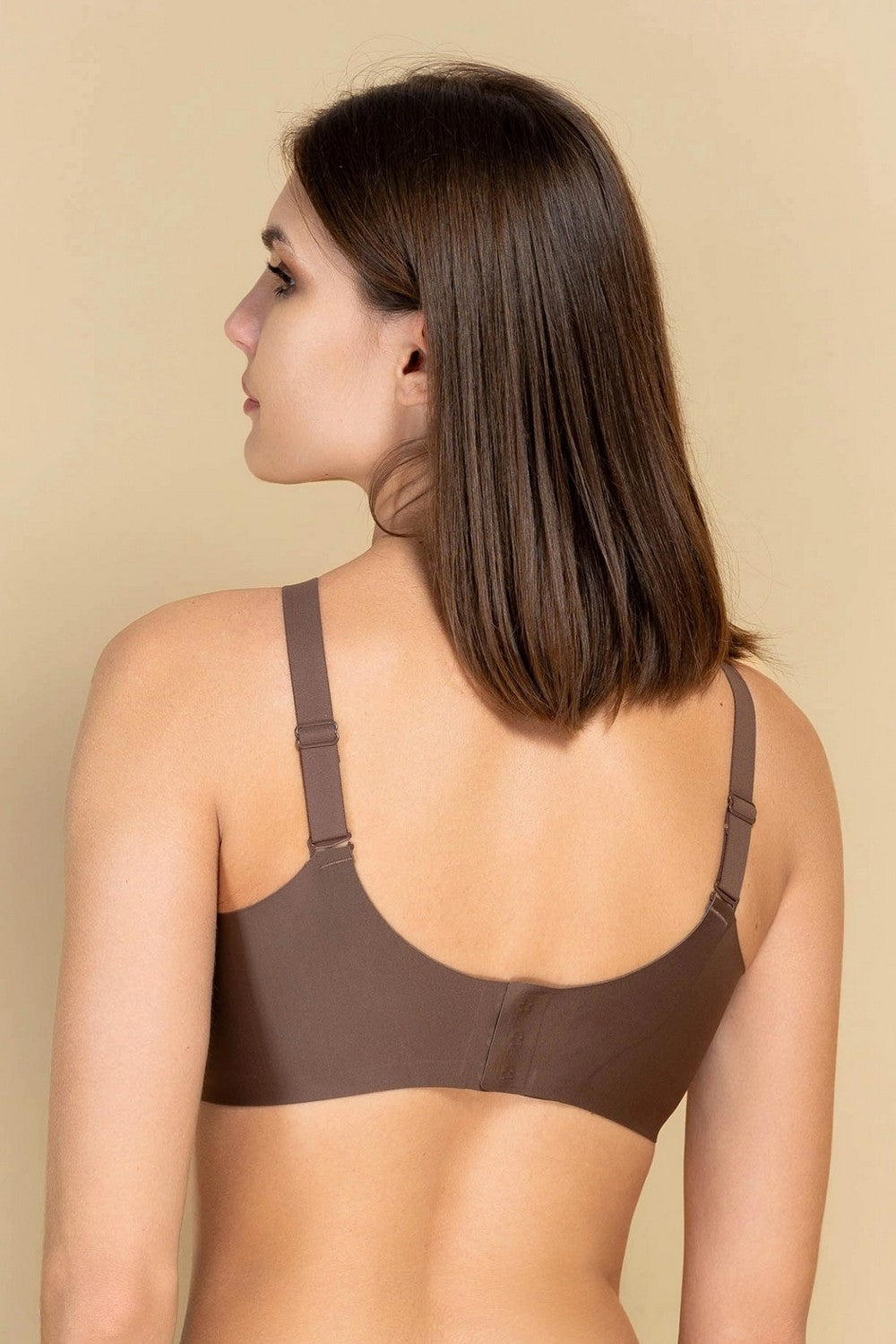 Бесшовный бюстгальтер из микрофибры 872-075 mocco