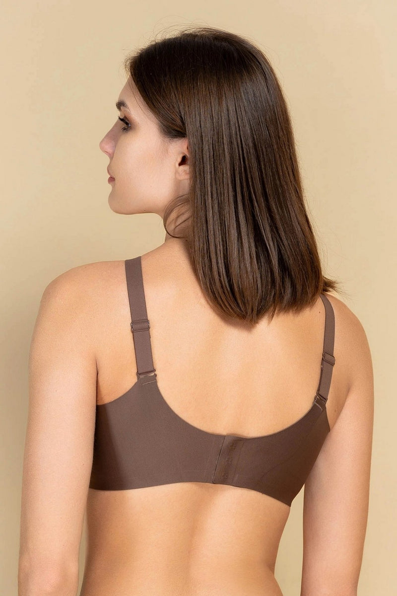 Безшовний бюстгальтер з мікрофібри 872-075 mocco2