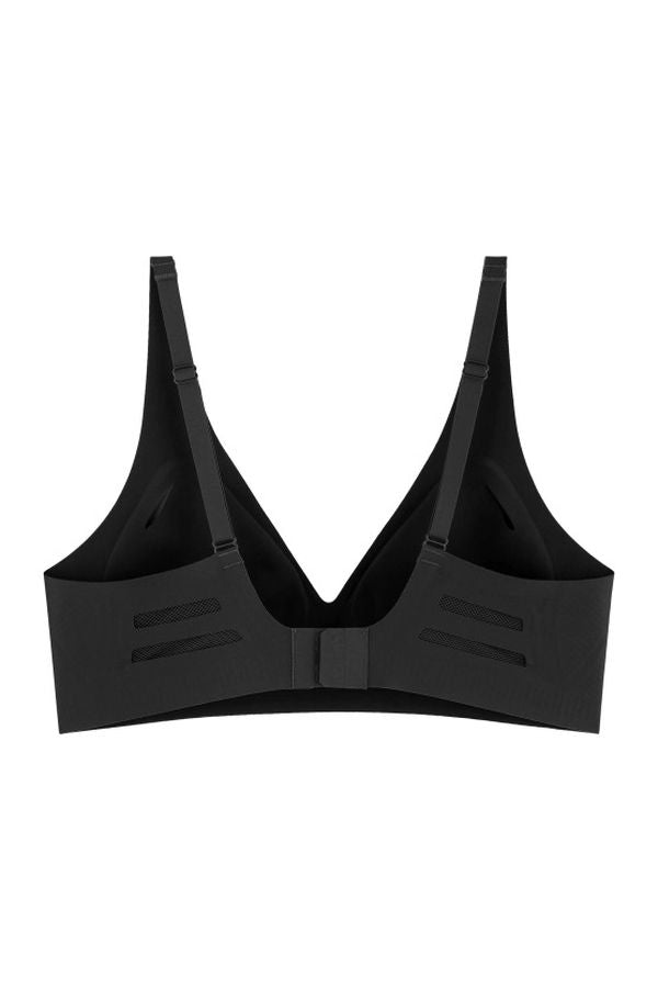 Бесшовный бюстгальтер из микрофибры 879-074 black