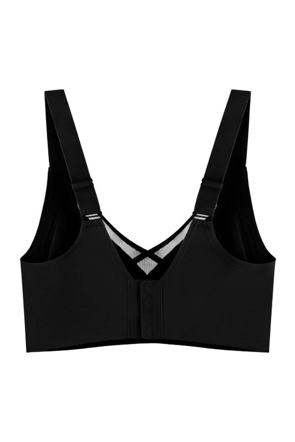 Бесшовный бюстгальтер из микрофибры 882-075 black