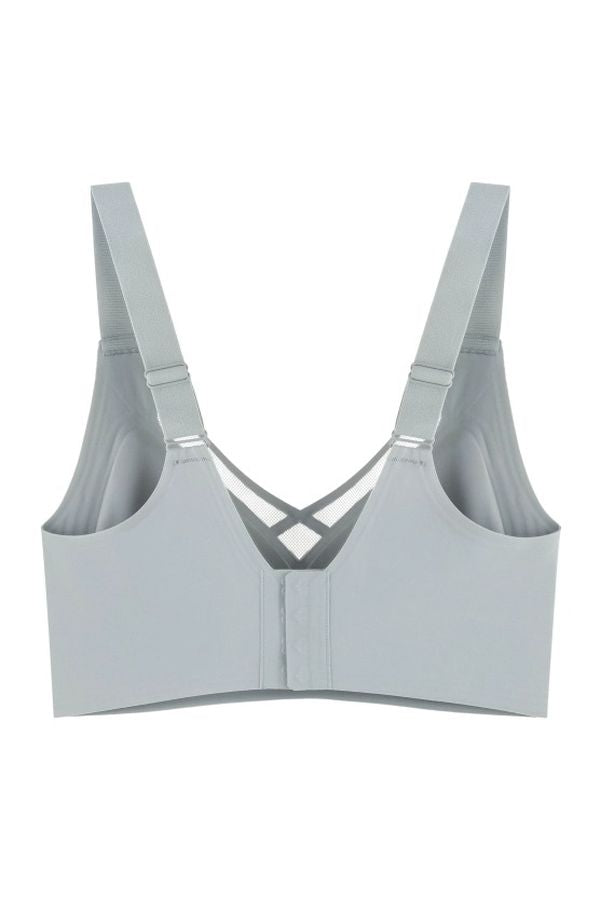 Бесшовный бюстгальтер из микрофибры 882-075 light gray