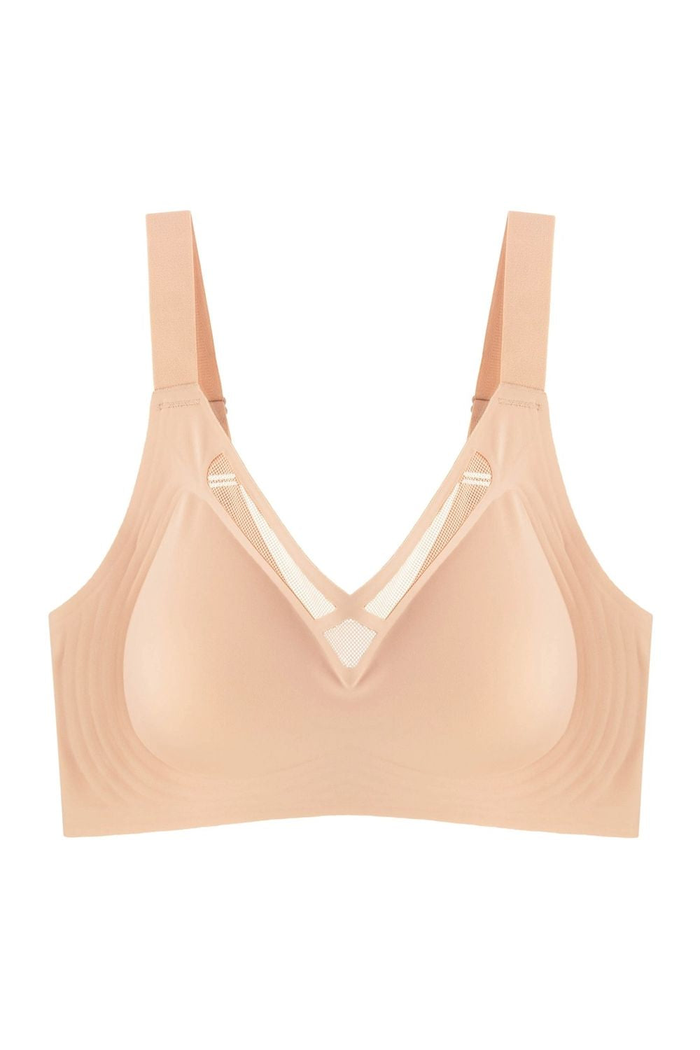 Бесшовный бюстгальтер из микрофибры 882-075 rose