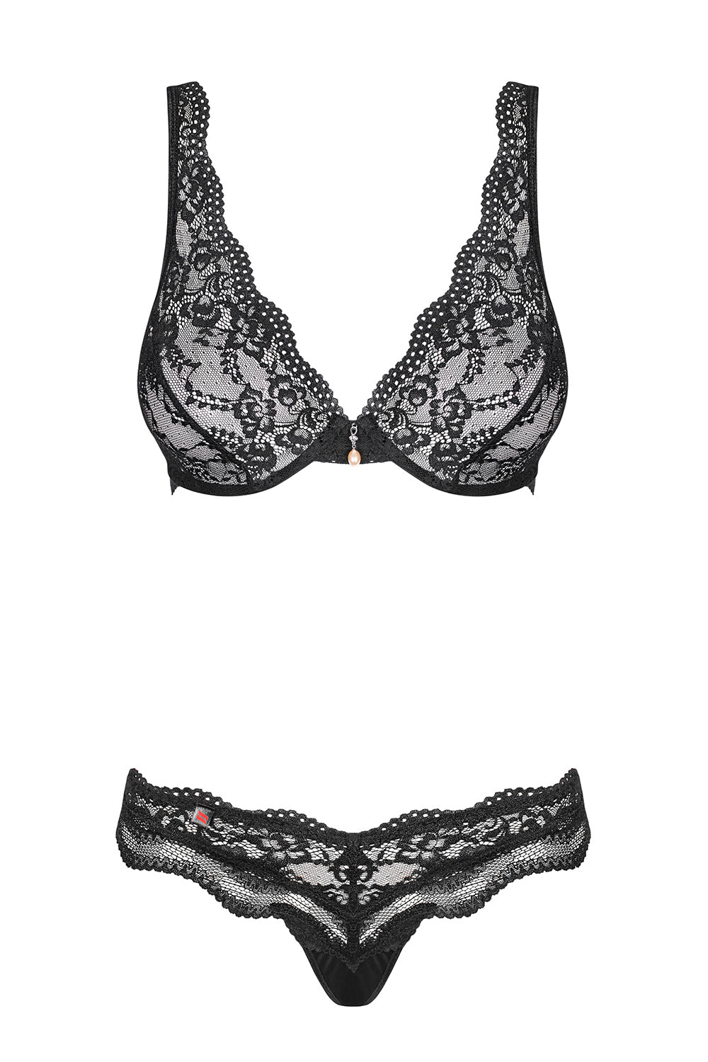 Кружевной комплект с косточками Luvae