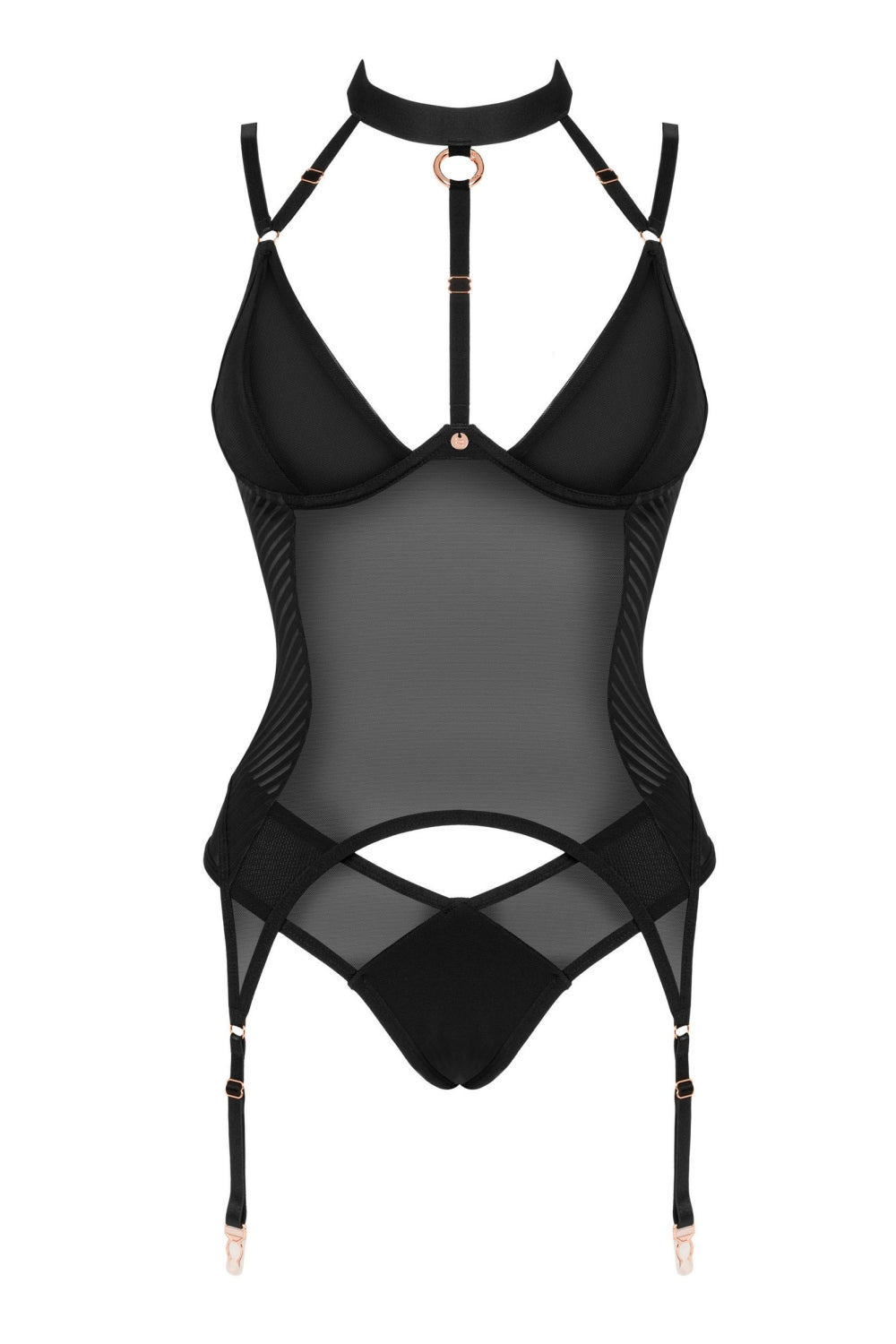 Корсет с декоративными ремешками Brasica