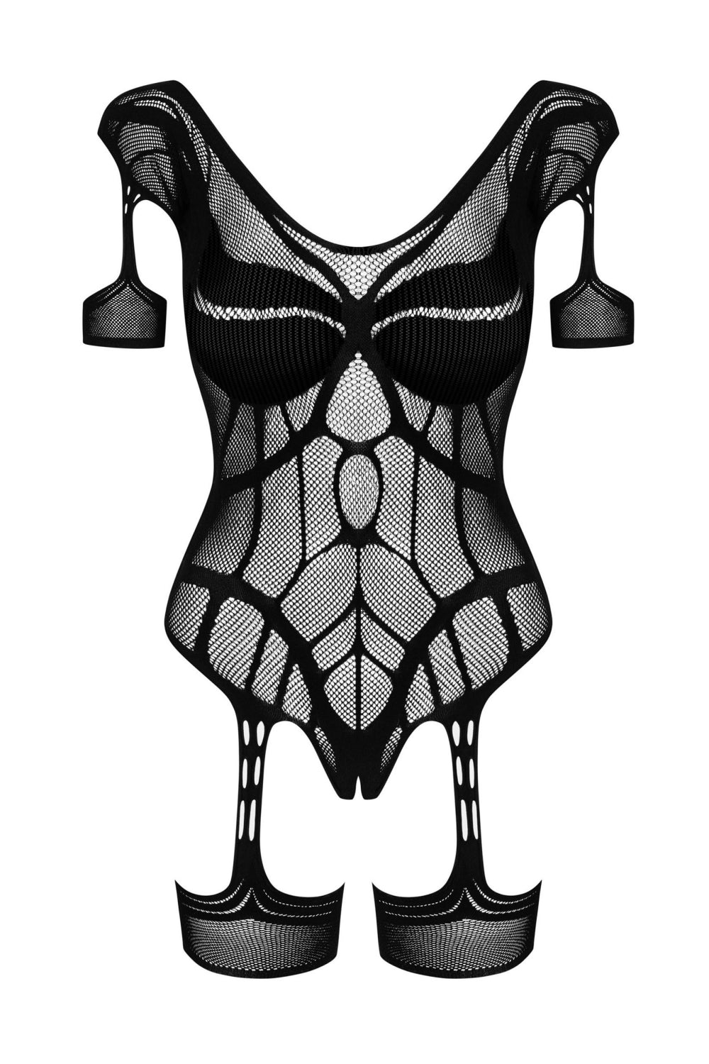 Бодистокинг с имитацией чулок G334